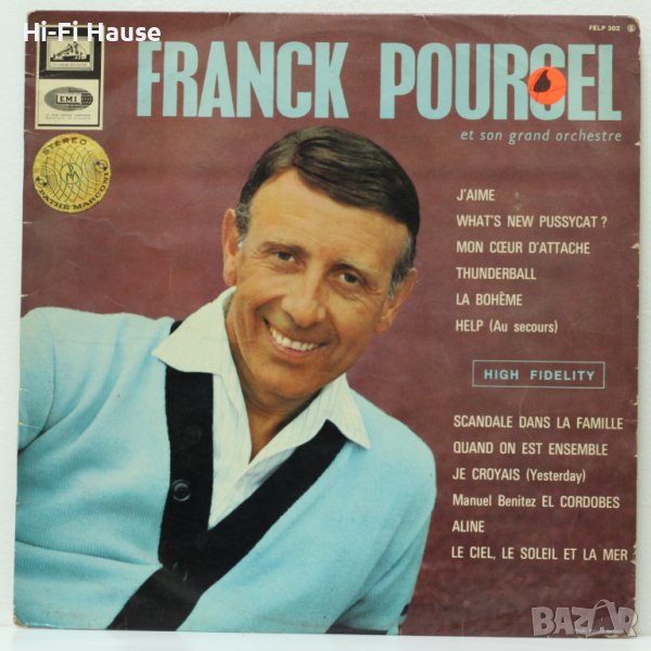 Franck Poursel-Грамофонна плоча-LP 12”, снимка 1