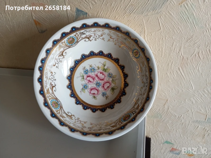 Ръчно рисуван порцелан Лимож, снимка 1