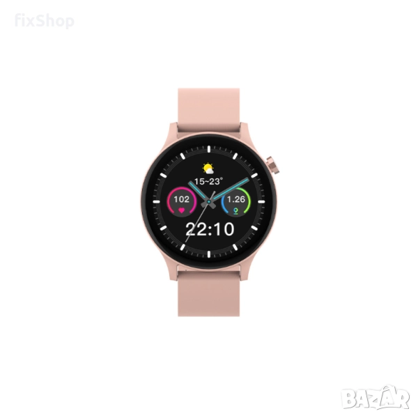 💖 Специална оферта: Maxlife MXSW-120 Powder Pink – Смарт часовник с елегантен дизайн, снимка 1