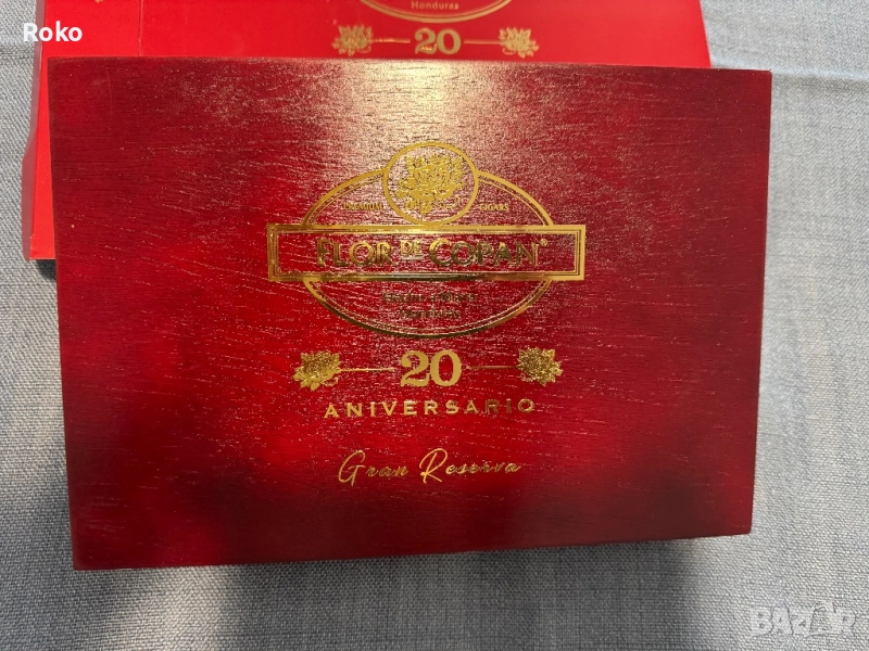 Кутия от пури Flor De Copan Aniversario лимитирана, снимка 1