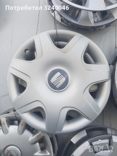 4бр. Оригинални тасове на Сеат 16 цола, снимка 1