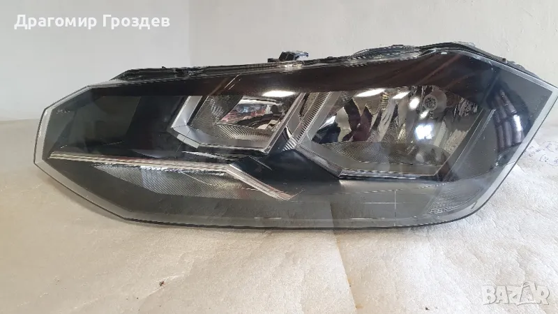 Оригинален, оборудван ляв фар за VW Polo (2G) / Фолксваген Поло (2017-2020), снимка 1