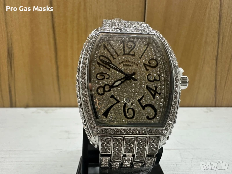 Часовник Franck Muller Lux Quartz Само за 200 лв Ново с дървена кутия, снимка 1