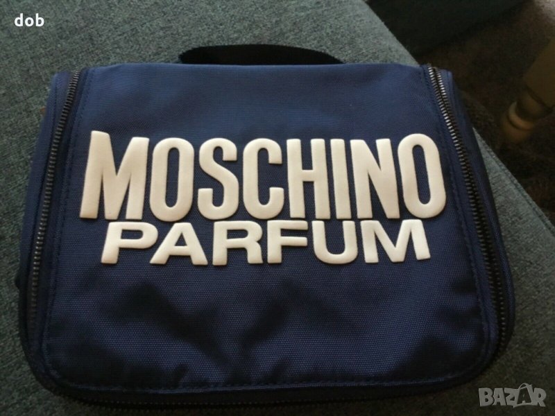 Нова тоалетна чанта MOSCHINO toiletries bag, оригинал , снимка 1