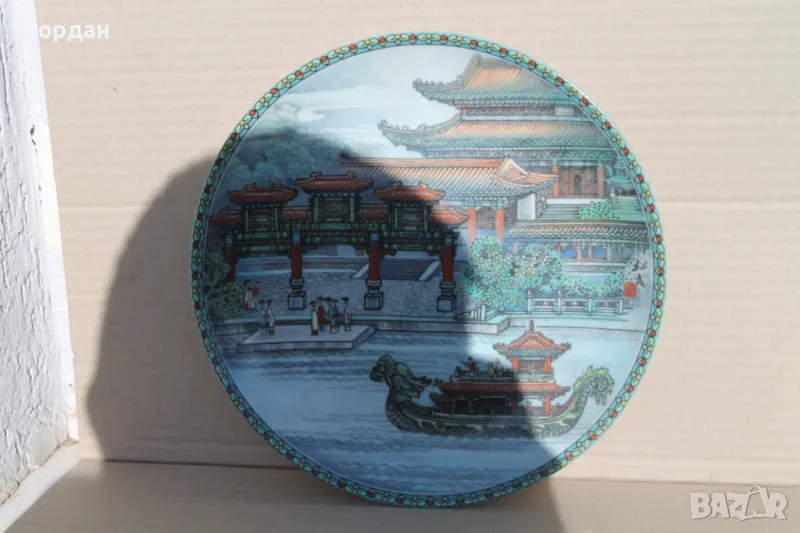 Китайска порцеланова чинийка, снимка 1