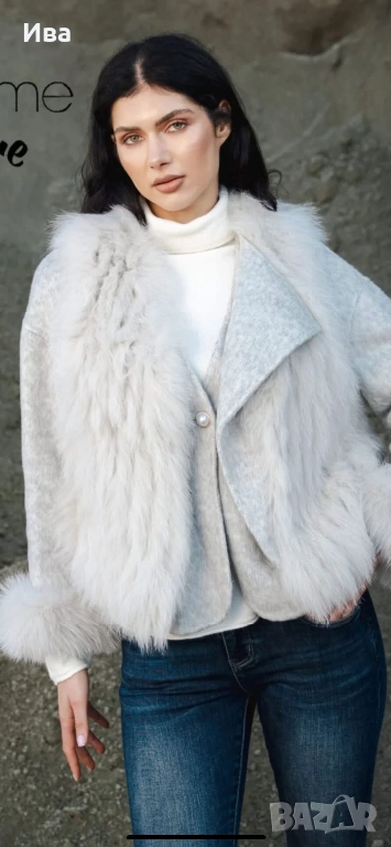 Ново яке естествен пух, снимка 1