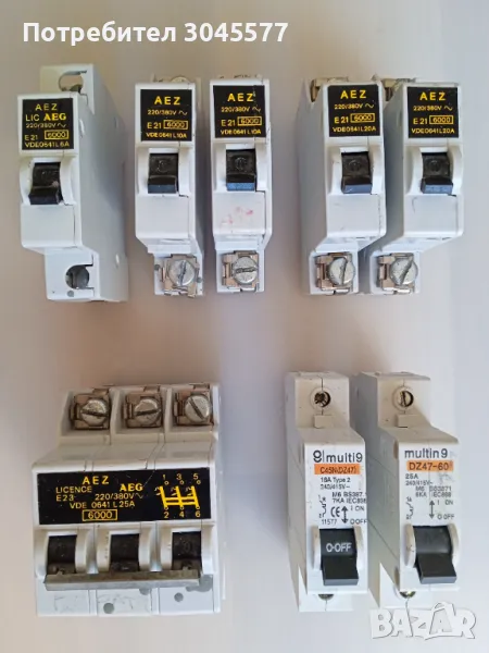 Автоматичен предпазител прекъсвач, снимка 1