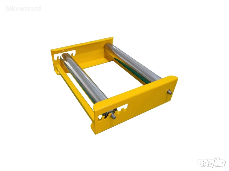 IRSCorp Сгъваема моноблокова ролка за кабелни барабани, съвместима с кабелни макари НОВА, снимка 1