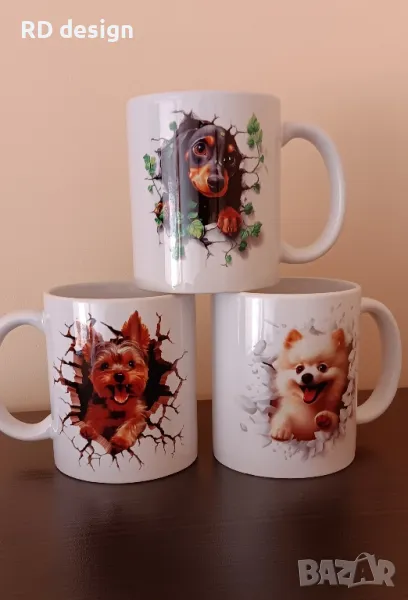 Чаши с домашни любимци, снимка 1