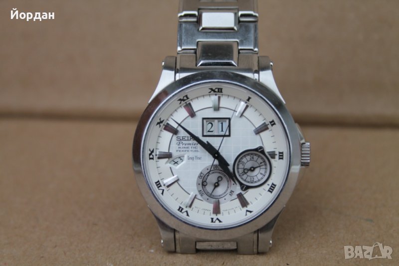 Японски часовник ''Seiko Premier Kinetic Perpentual'', снимка 1