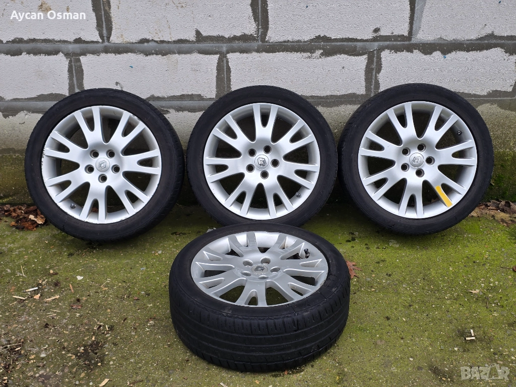 Оригинални джанти Renault Silverstone 17" с летни гуми GENERAL ALTIMAX SPORT 225/45 R17, снимка 1