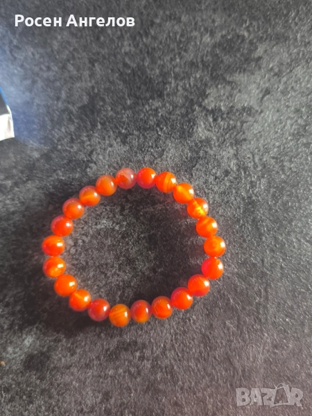 Гривна Естествен Карнеол, снимка 1