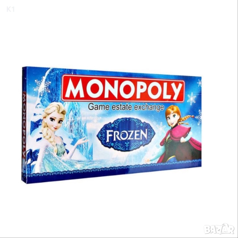 Игра Монополи Замръзналото Кралство Monopoly Frozen, снимка 1