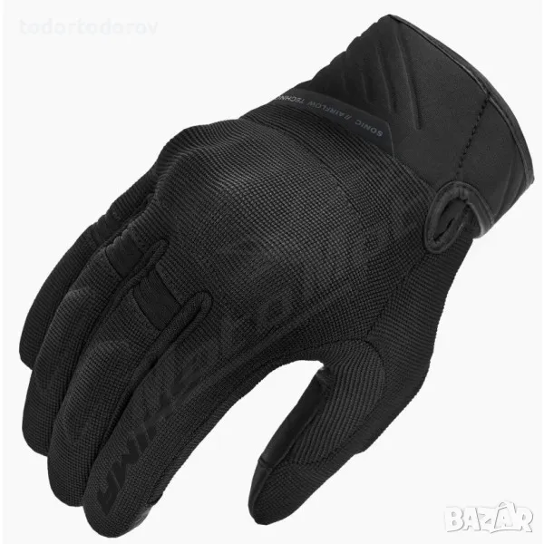 ТОП ЦЕНА Мото ръкавици SHIMA SONIC BLACK,всички протектори, снимка 1