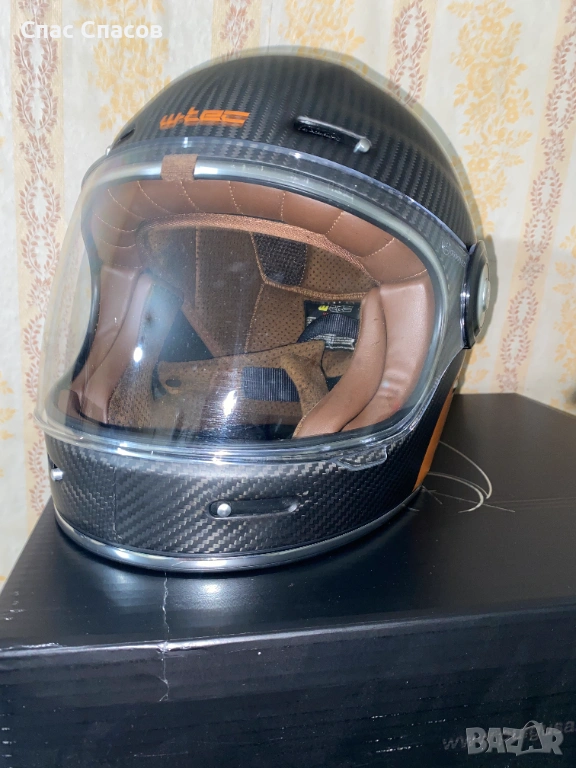 Карбонова каска W tec Special edition XL, снимка 1