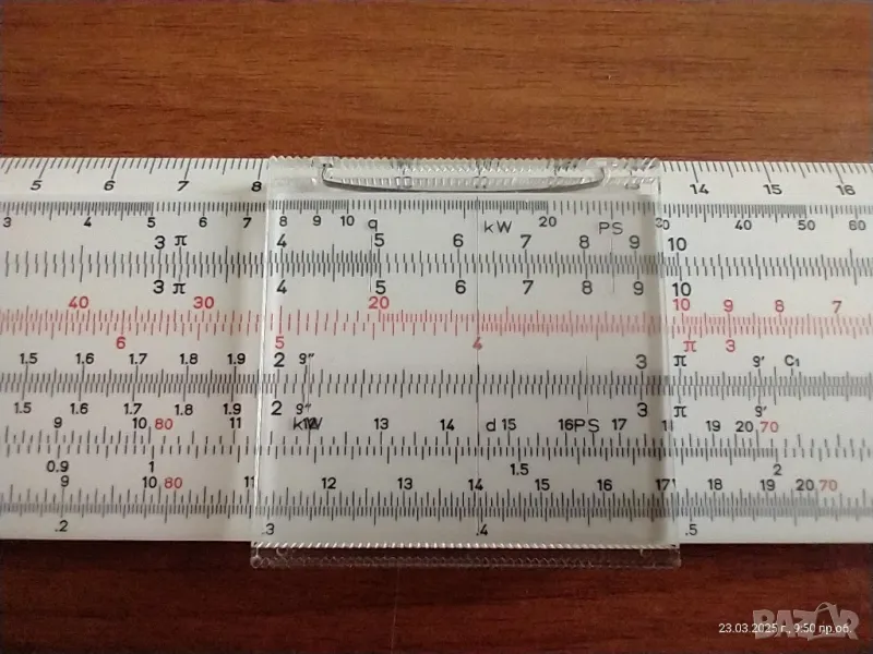 Нова логаритмична, сметачна линия , снимка 1