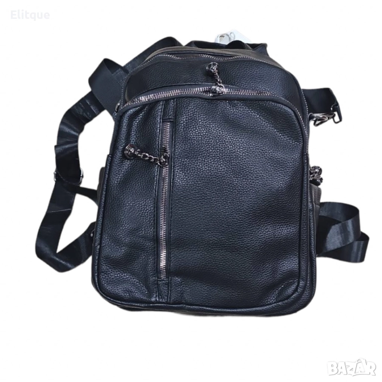 Дамска черна раница , снимка 1