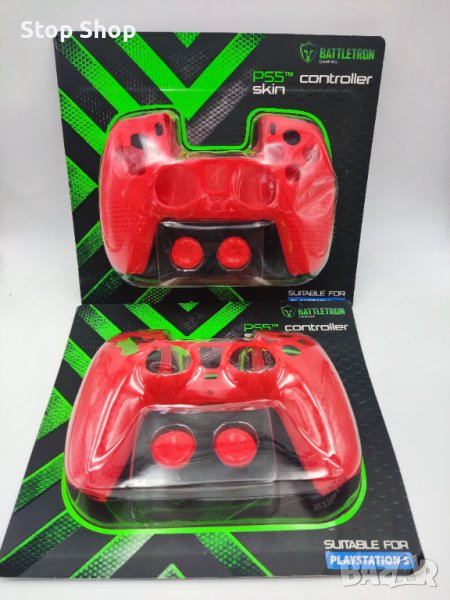 Силиконов кейс Battletron за контролери за PS5 Playstation , снимка 1