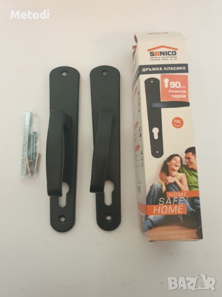 Дръжки за секретна брава 90мм Сонико серия Класик, снимка 1