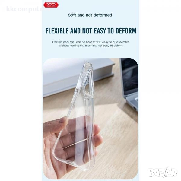 Калъф XO-K01 силикон /Прозрачен/ за iPhone 15 Pro Max 6.7 Баркод : 3133306, снимка 1