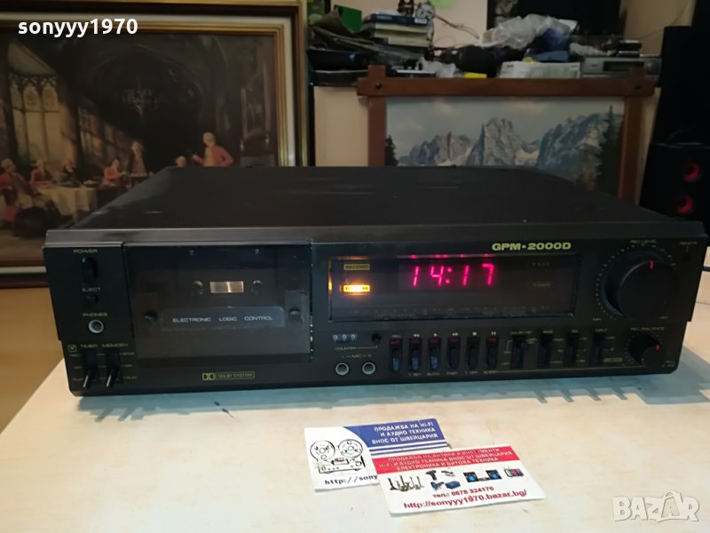 japan-made in japan-hifi deck внос germany 0408210933, снимка 1