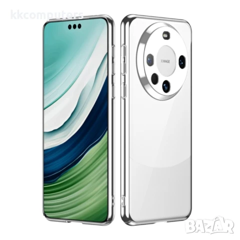 Huawei Mate 60 Pro Electroplating PC Калъф и Протектор, снимка 3 - Калъфи, кейсове - 50769587