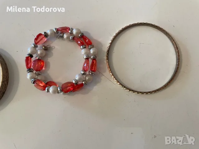 Колекция стари бижута - гердани и гривни, снимка 14 - Колиета, медальони, синджири - 56262490