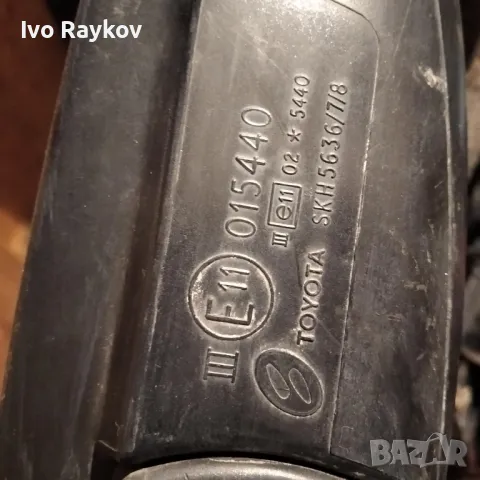 Дясно огледало, ръчно за Toyota Corolla 2002g, снимка 7 - Части - 46525523