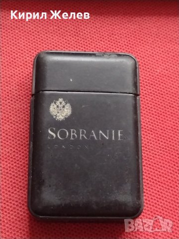 МОДЕРНА МЕТАЛНА ЗАПАЛКА SOBRANIE LONDON МНОГО КРАСИВА СТИЛЕН ДИЗАЙН 7551