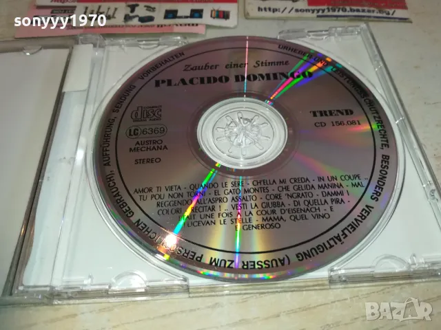 PLACIDO DOMINGO CD-ВНОС GERMANY 3110241158, снимка 2 - CD дискове - 47785339