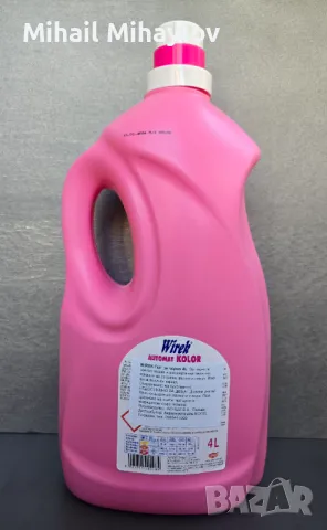 Продавам полски гел за пране Wirek Automat 4л, снимка 2 - Други стоки за дома - 49560804