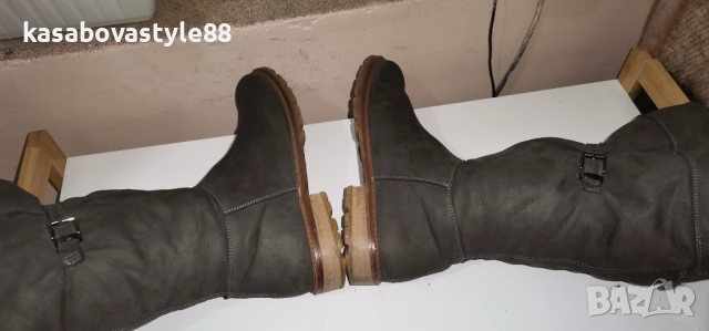 Ботуши от естествена кожа 38н, снимка 7 - Дамски ботуши - 52827897