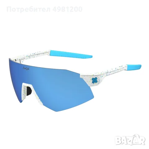 Очила за бягане лимитирана серия SunGod Ultras™ Tom Evans Signature Series, със Speckled White рамка