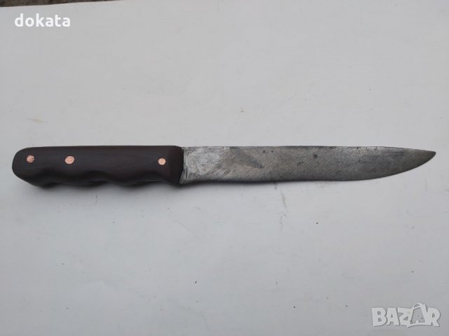 Стар касапски нож от соца.