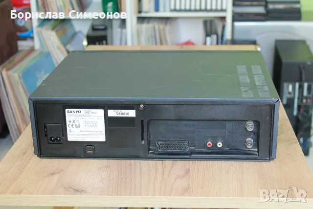 Sanyo VHR-795G VHS, снимка 6 - Плейъри, домашно кино, прожектори - 55709841