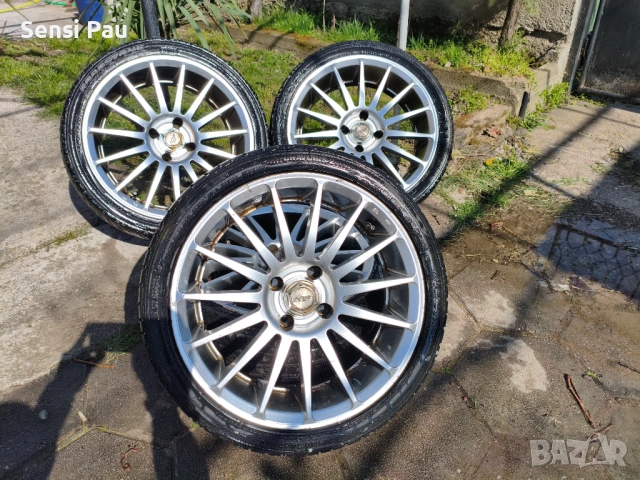 Джанти 17 4×108, снимка 3 - Гуми и джанти - 54245571