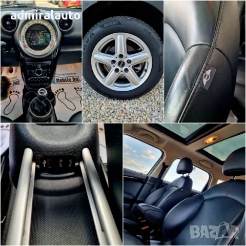 Mini Countryman 1.6D 4x4 Panorama, Navi, Koja, снимка 16 - Автомобили и джипове - 49870930