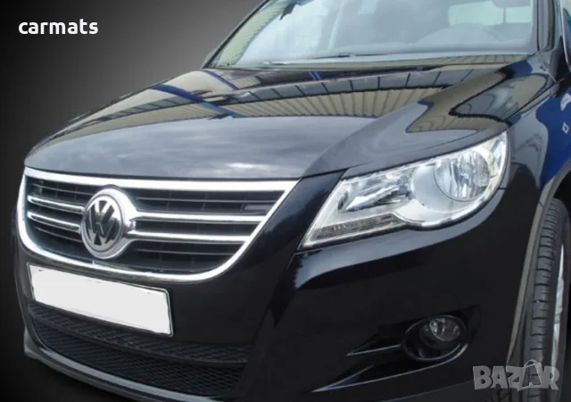 Вежди за фарове за VW Tiguan (2007-2017) - EU - Черни