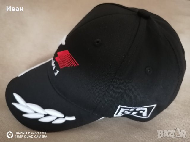 Качественна черна шапка с бродирани надписи Формула 1 Formula 1 кола автомобил джип + ПОДАРЪК, снимка 2 - Аксесоари и консумативи - 31652428