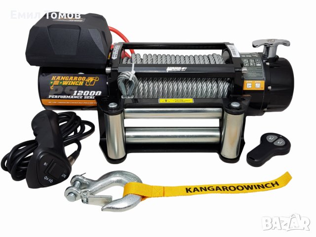 Лебедка KangarooWinch/PowerWinch K 12000 PS (Performance Series) 5443 kg -НОВА