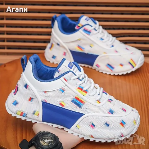 Уникални мъжки маратонки № 41 внос от чужбина нови, снимка 2 - Маратонки - 49656213