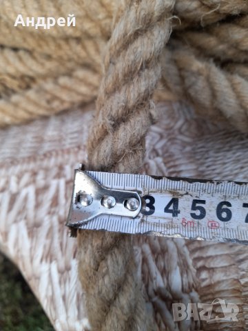 Старо конопено въже #3, снимка 3 - Други ценни предмети - 42330027