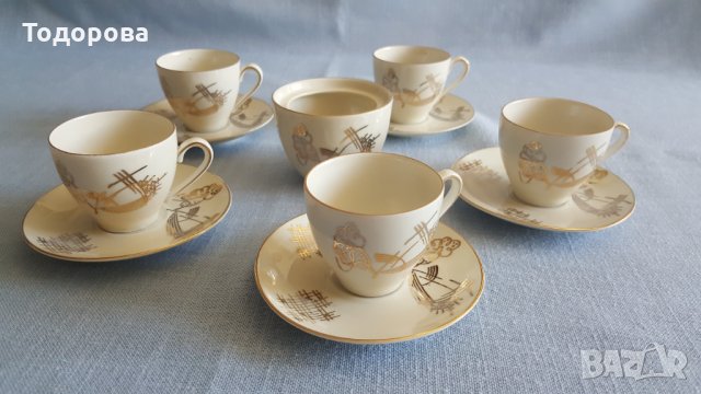 Фин порцеланов сервиз за кафе-Бавария 