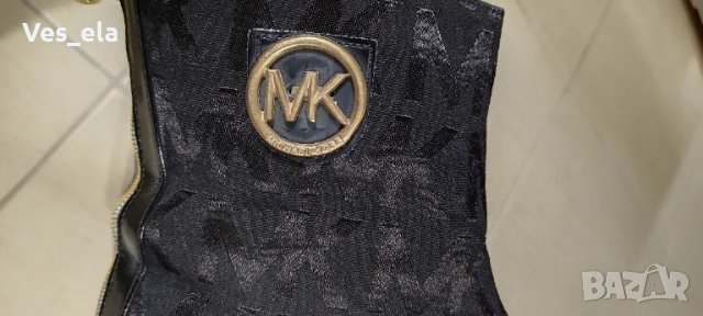 лачени черни ботушки Michael Kors , снимка 4 - Дамски ботуши - 48162406