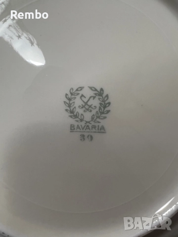 Баварски порцелан, снимка 4 - Антикварни и старинни предмети - 51689121