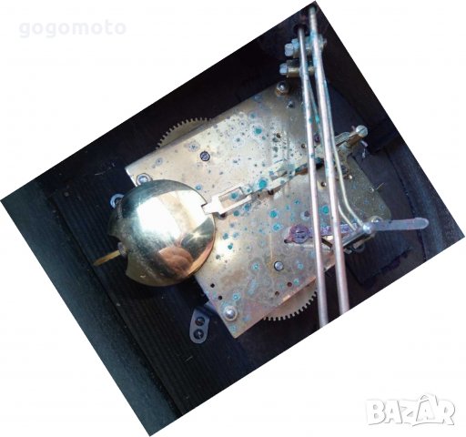 Оригинален стар каминен настолен часовник Механичен, снимка 12 - Антикварни и старинни предмети - 29707562