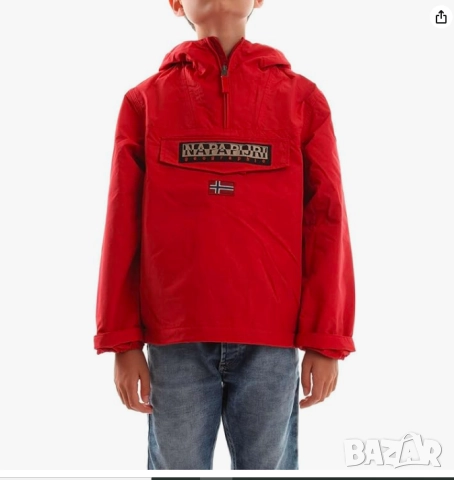 Детско яке с качулка Napapijri размер 130 