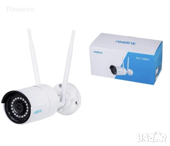 Reolink RLC 410W 4MP 2K WiFi IP камера с нощно виждане 30 м