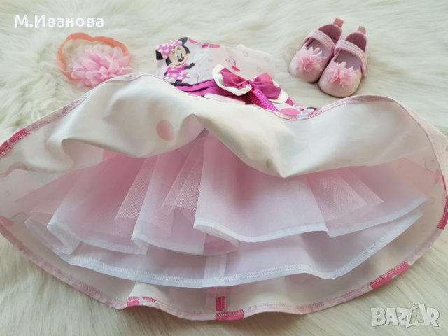Рокля Мини Маус , снимка 14 - Бебешки рокли - 22581438