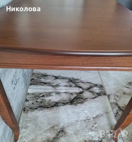 Разтегателна трапезна маса Мисури, снимка 4 - Маси - 55919980